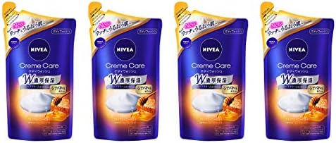 Nivea Cream Care Body Wash Honey Refill, 14.2 fl oz (360 ml)