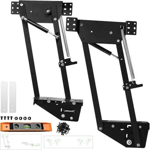 VegiVector New Upgrade Regular Mixer Lift for Cabinet Appliance Lift for Kitchen with Soft-Close Holds Up to 60 LBS, Minimum Applicable Cabinet Size 23 * 17 Inch Easier to Open and Simpler to Install