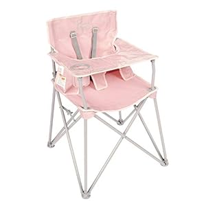 ciao! baby Portable High Chair for Babies and Toddlers, Compact Folding Travel High Chair with Carry Bag for Outdoor…
