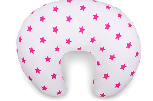 Navy Star Print Cotton Cover For The Widgey Nursing Pillow Buy