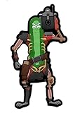 Pickle Rick V4 3D PVC Morale Patch By Tactical Outfitters