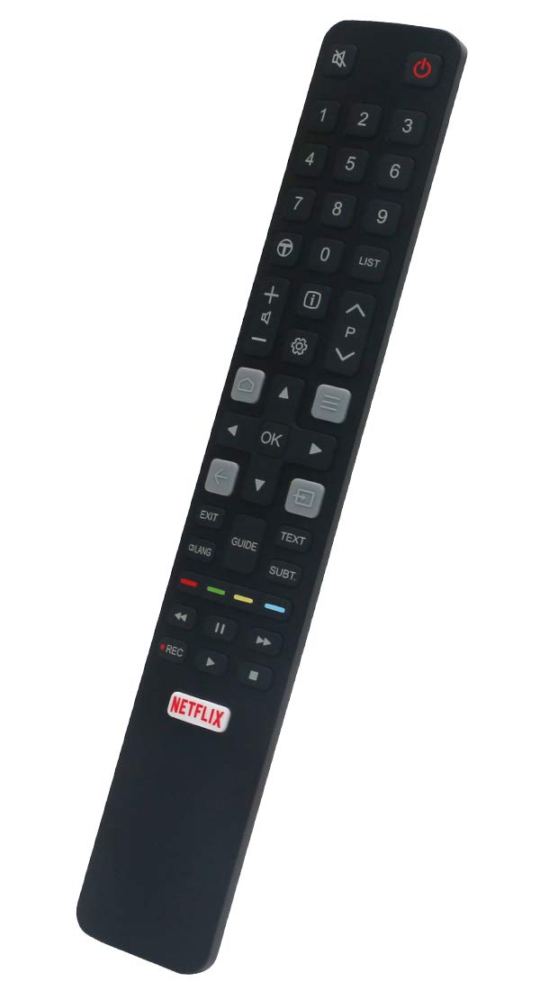 ALLIMITY ARC802N Remote Control Replace fit for TCL Thomson 4K TV U55X9026 78UA8796 U75C7006 U65S9906 U65P6046 50EP680 U50P6046 55UD6406 65UC6406 50EP640 U65P6026 65EP660 55UZ8766