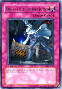 Yu-Gi-Oh! Kozaky39;s Self-Destruct Button (TLM-EN052) - The Lost Millennium - 1st Edition - Rare