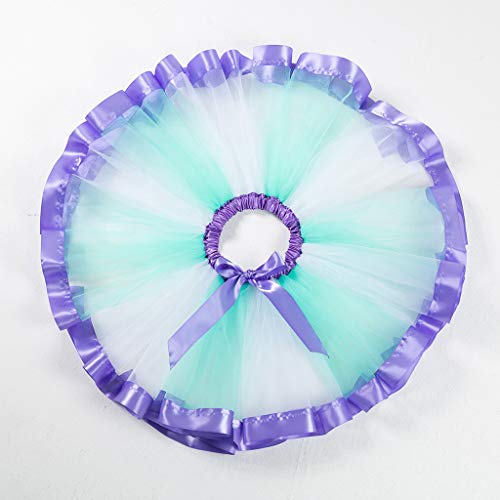 image for MIS1950s Kids Girls Tutu Party Dance Ballet Toddler Baby Costume Tulle