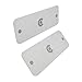 C-Cover: 2 PACK GREY - Webcam Cover / Web Camera Cover for Laptops, Macbooks, iPads and PCs.