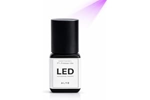 ALYB Premium No1. LED Glue for Lash Extentions, UV Adhesive, Senstive Eye, Strong Retention 5mL