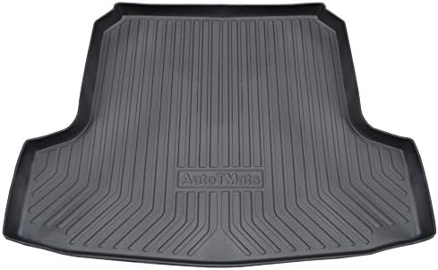 Remarkable Power 2013-2017 Nissan Altima, Trunk Mat Cargo Liner, TPO Rubber – Waterproof (TM9305)