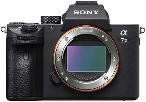 Alpha 7 III – 24,2 MP Fotocamera mirrorless full frame , video 4K, autofocus veloce da 0,02 s, scatto continuo da 10 fps, stabilizzazione a 5 assi, ideale per foto e video