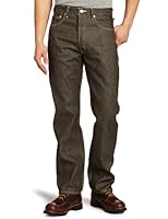 Levi's Men's 501 Original Shrink To Fit Jean, Brown Rigid STF