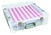 ArtBin 6984AB Super Satchel Deluxe 1-Compartment/1-Compartment Base, Translucent Clear
