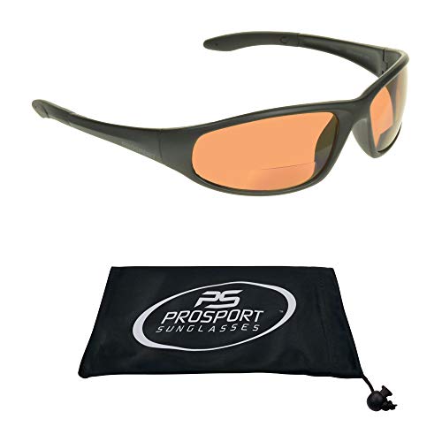 proSPORT Bifocal Sunglasses Safety for Men and Women. High Definition Blue Blocking Lenses.