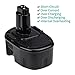 Moticett Upgraded 7500mAh Replacement for EGO 56V Battery BA1400T BA2800T BA4200T BA5600T BA3360T BA2242T Compatible with EGO Power+ 56 Volt Battery Lawn Mower, Blower, String Trimmer, Chainsaw
