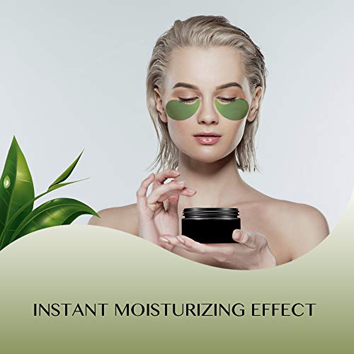 Collagen Eye Mask, Matcha Green Tea Extract Under Eye Patches, Eye Mask