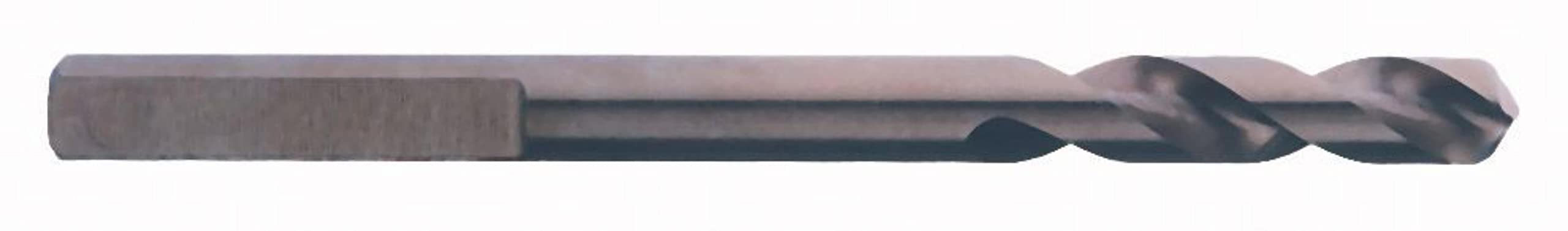 Ruko HSSE-Co 5 Pilot Drill Bit, Bright Finish, 6.0 mm Diameter, 80.0 mm Length, R113216