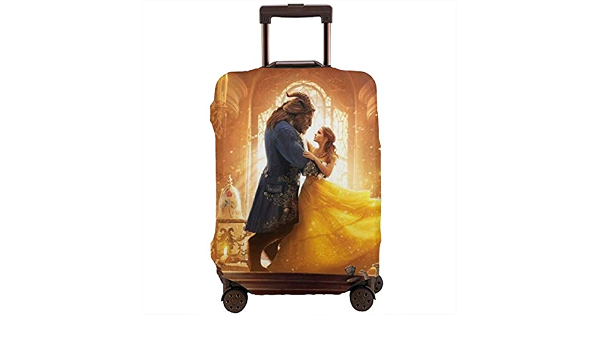 Amazon.com: Fundas para equipaje de la Bella y la Bestia, maleta de viaje,  duradera, alta elasticidad, lavable, antiarañazos, funda protectora de  poliéster, se adapta : Ropa, Zapatos y Joyería