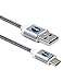 Micro USB Cable for PS4, 10FT/3M Charging USB for Playstation 4, Braided Nylon USB Charger Cable Computer Cables & Interconnects Android Cell Phone Cables Extra Long High Speed USB 2.0 Sync-Charging