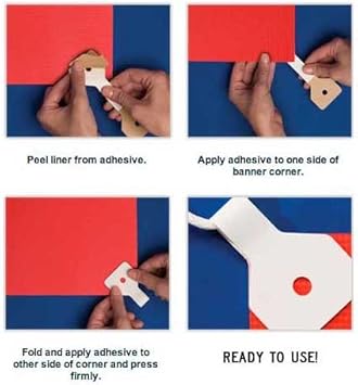 Amazon Com Regular White Banner Ups Sign And Poster Kits