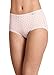 Jockey Women's Underwear Supersoft Brief - 3 Pack, Pastel Pinwheel/Sand/Frosty Pink, 7