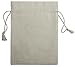 Cotton Muslin Drawstring Bags 7x9 Unbleached Reusable Favor Pouches for Crafts, Herbs, Gifts Pantry Storage | Heavyweight 144 GSM | Double Drawstring | by DR (7 x 9 inch - 12 pack, Beige)
