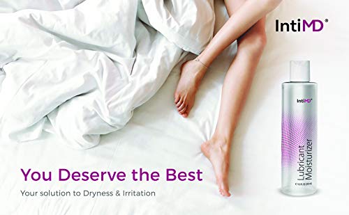 IntiMD Personal Lubricant Moisturizer Water Based Lube,Â FDA 510K Cleared, Long Lasting, Sensitive Skin Friendly - 8.5oz
