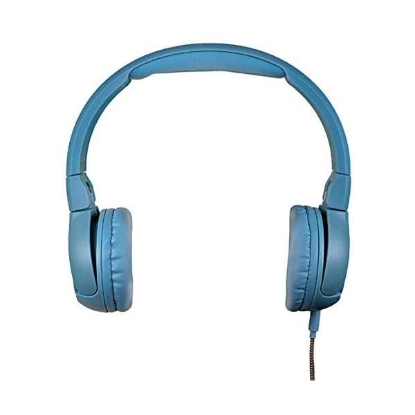 POGS-Kids-Headphones-The-Elephant-Foldable-On-Ear-Headphones-with-volume-limited-for-Kids-Music-Sharing-Function-Aux-Cable-Blue POGS kids headphones | The Elephant | Foldable and robust headphones for kids from 3 years with volume control…