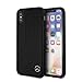 Mercedes Benz iPhone X iPhone Xs - by CG Mobile - Black Cell Phone Case Genuine Leather | Easily Accessible Ports | Officially Licensed.