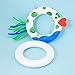Smooth Foam Wreath Ring White Diameter Pack of 10pcs (10cm/10pcs)