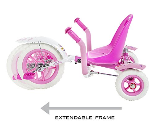 Mobo Tot Disney Princess A Toddler's Ergonomic Three Wheeled Cruiser Tricycle, Pink - Thumbnail 6