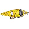 Wall-Mounted-Kayak-Storage-Rack-with-Paddle-Hanger