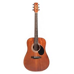 Jasmine 6 String Acoustic Guitar, Right, Mahogany