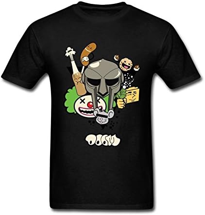 Rascar Men's MF Doom Composition Short Sleeve T shirt XL