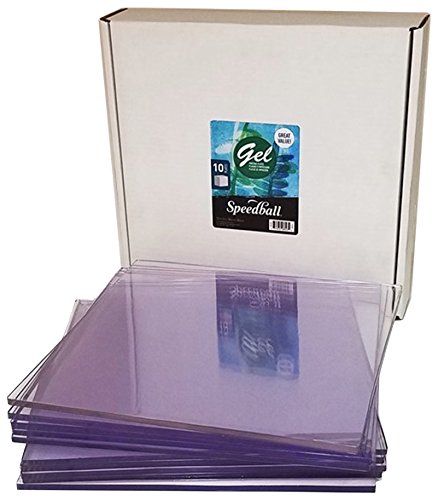 Speedball 5" x 7" Gel Printing Plate (10 Plates)