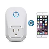 Akface Smart Plug,Wi-Fi Wireless Remote Control Electronics Outlet Switch for Household Appliances