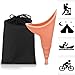 Female Portable Urination Device -Lets You Pee Standing Up - Lightweight Silicone Portable Travel Urinal- Perfect for Camping, Traveling, Hiking,Climbing, Festivals- Includes Carry Bag (Skin Color)