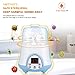 Baby Bottle Warmer ,Bottle Sterilizer 6-in-1 with Breast Milk ,Formula Warmer ,Baby Food Heater,Defrost,Yogurt Maker,Reservation Function,Real-time LCD Display and Precise Temperature Control,Fit Most Brands Baby Bottles
