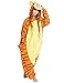 Tigger Onesie Adult, Animal Pajama Costume For Women, Men and Teens. Small