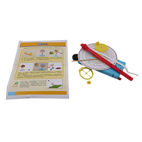 SOURBAN Sun Height Measuring Instrument Little Garden Sundial Paint Scientific Experiment Children Educational Toys