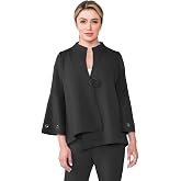 IC Collection Bell Sleeve Asymmetric Jacket