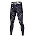 Black Men Leggings Compression Jogging Pants Sweatpants Baselayer Running Tight