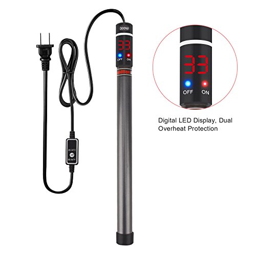 image for Xcellent Global Submersible Aquarium Fish Tank Heater Adjustable Tempe