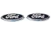 2004-2009 Ford F150 Blue Ford Logo Oval 9 Inch Grille & Tailgate Emblem (2) OEM