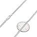 2.8mm 925 Sterling Silver Nickel-Free Cuban Curb Link Chain, 24
