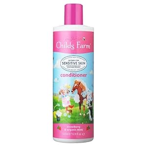 Childs Farm | Kids Conditioner 500ml| Strawberry & Organic Mint | All Hair Types | Conditions & Nourishes | Suitable for…