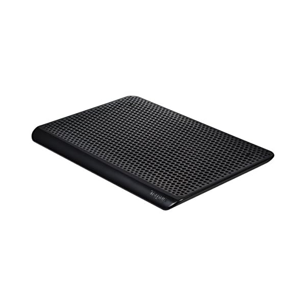 Targus-Chill-Mat-Ultraslim-Quiet-and-Portable-Cooling-Pad-for-Laptop-Black-AWE69EU Targus 16" Single Fan Chill Mat For Keeping Laptop Cool, Single Fan, USB-A Connection (AWE69EU)