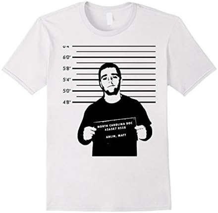 Men's Matts Comedy Tour 2017 Tshirt Large White