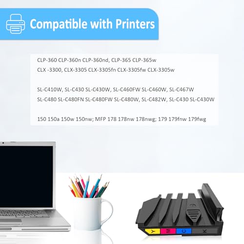LAIPENG Compatible 5KZ38A Waste Toner Container for HP Color Laser 150 150a 150w 150nw MFP 170 178nw 178nwg 179fng 179fnw 179fwg Printer 7000 Pages Collection Container