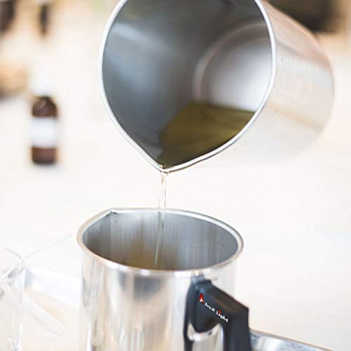 EricX Light Candle Making Pouring Pot,2 pounds,Double Boiler Wax