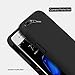 KUUFER Two-Layer Defender Case with Matte Surface Great for Grip for Apple iPhone 7 Plus, iPhone 8 Plus (Black)