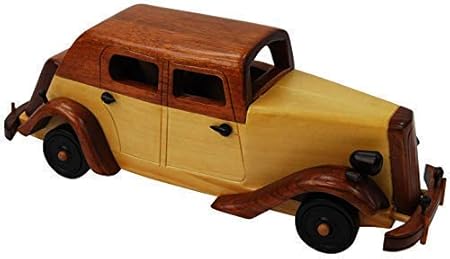 large wooden car