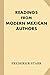 Readings from Modern Mexican Authors (Treasure Trove Classics) by Frederick Starr
